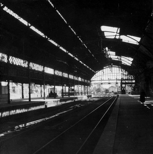station Arnhem perronkap