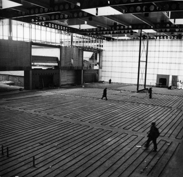 station Haag Centraal hal in aanbouw