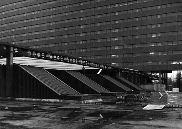 station Haag Centraal in aanbouw