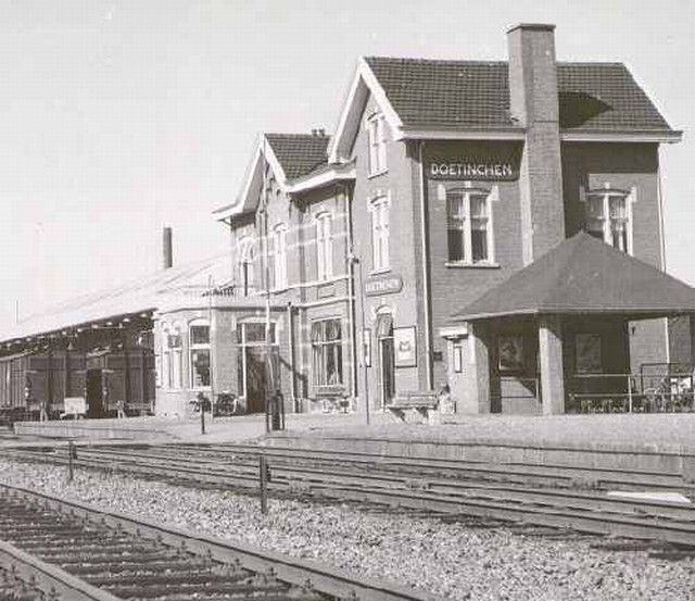station Doetinchem Perronzijde close-up