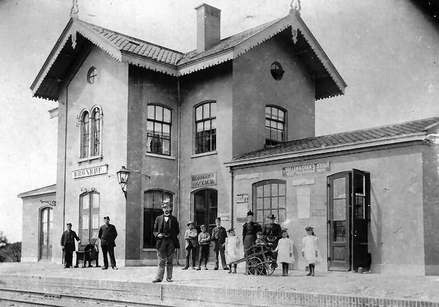 station Dronryp bron: Truus van Opzeeland