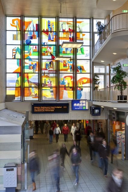 station Eindhoven Centraal K Roderburg - interieur hal