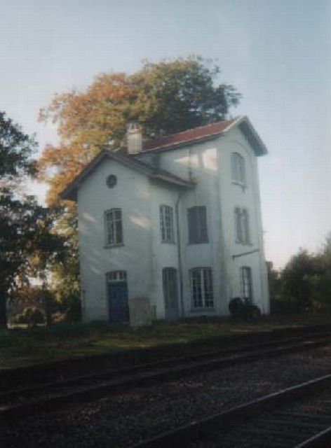 station Laren- Almen Perronzijde uit oostelijke richting
