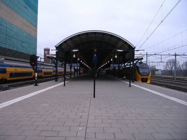 station Nijmegen 16 maart 2014