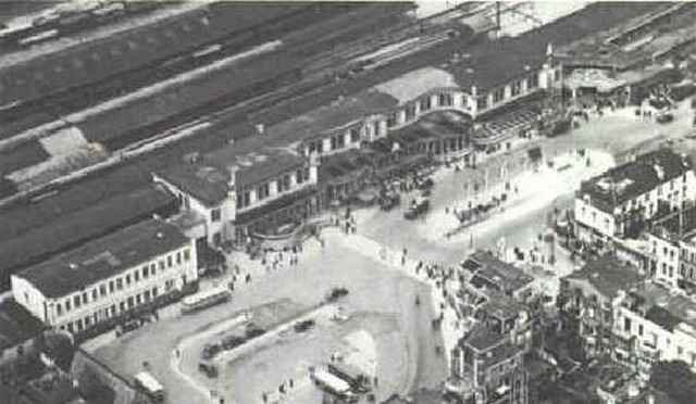 station Utrecht Centraal Luchtfoto