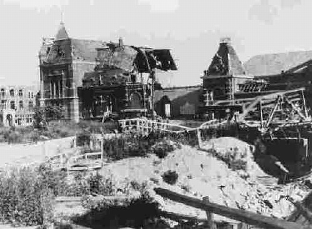 station Vlissingen Oorlogsschade