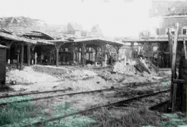 station Vlissingen Oorlogsschade