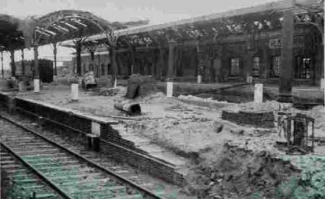station Vlissingen Oorlogsschade