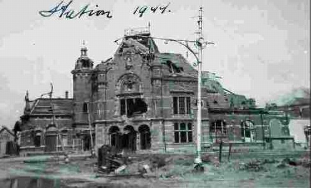 station Vlissingen Oorlogsschade