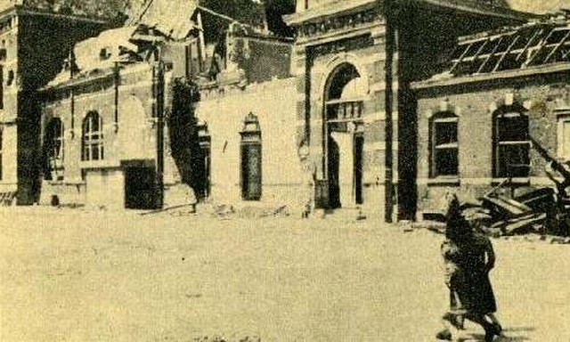station Vlissingen oorlogsschade